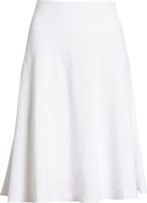 Nic+Zoe Summer Fling Linen Blend Skirt