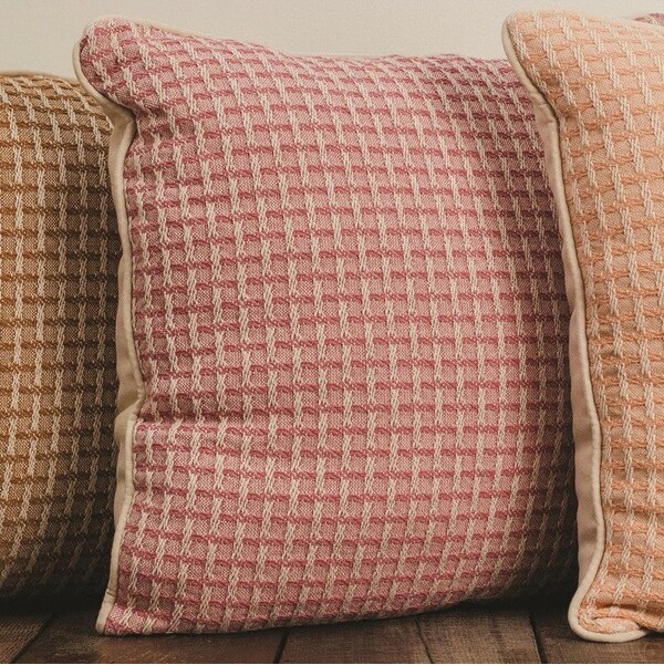 Manual Woodworkers And Weavers ManualWoodworkers&WeaversTerraCottaPillow–21x21CottonAccentCushion