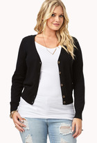 Thumbnail for your product : Forever 21 FOREVER 21+ Classic V-Neck Cardigan