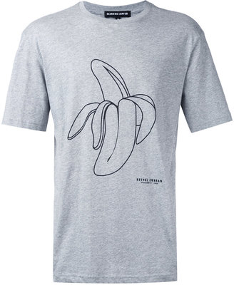 Markus Lupfer banana print T-shirt - men - Cotton - M