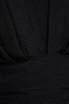 Thumbnail for your product : IRO Lace-trimmed Pleated Satin-jacquard Mini Dress
