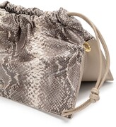 Thumbnail for your product : Yuzefi Snakeskin-Effect Shoulder Bag
