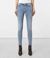Thumbnail for your product : AllSaints Grace Distressed Jeans