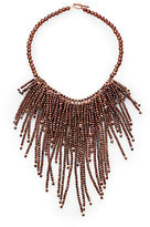 Thumbnail for your product : Brunello Cucinelli Beaded Fringe Necklace