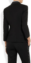 Thumbnail for your product : Band Of Outsiders Wool-piqué tuxedo jacket