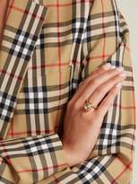 Thumbnail for your product : Burberry Crystal Embellished Sphere Ring - Womens - Gold
