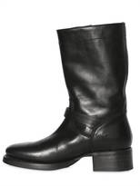 Thumbnail for your product : DSQUARED2 50mm Belted Leather Boots