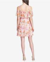 Thumbnail for your product : Kensie Floral Lace Cold-Shoulder Dress