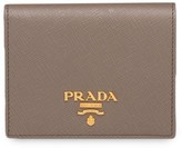 Thumbnail for your product : Prada Small Saffiano Leather Wallet