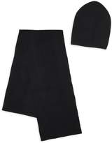 Thumbnail for your product : Qi New York Cashmere 2-Piece Beanie & Scarf Set