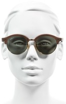Thumbnail for your product : Ray-Ban Women's 51Mm Polarized Round Sunglasses - Gold/ Black