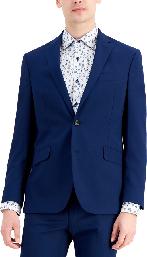 Cole Reaction Men's TechniCole Suit Separate SlimFit Suit Jacket ShopStyle