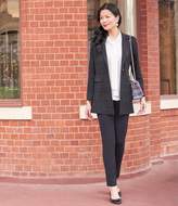 Thumbnail for your product : Misook Petite Pull-On Straight Leg Pants