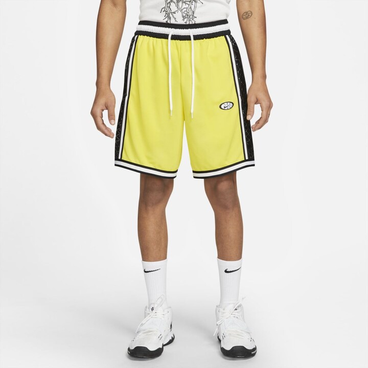 mens yellow nike shorts