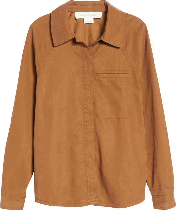 Treasure & Bond Raglan Utility Jacket ShopStyle