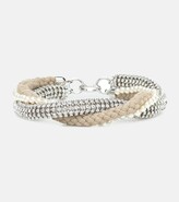 Thumbnail for your product : Miu Miu Crystal-embellished rope choker