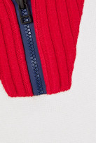 Thumbnail for your product : FALKE ERGONOMIC SPORT SYSTEM Ribbed Wool-blend Sweater - Off-white
