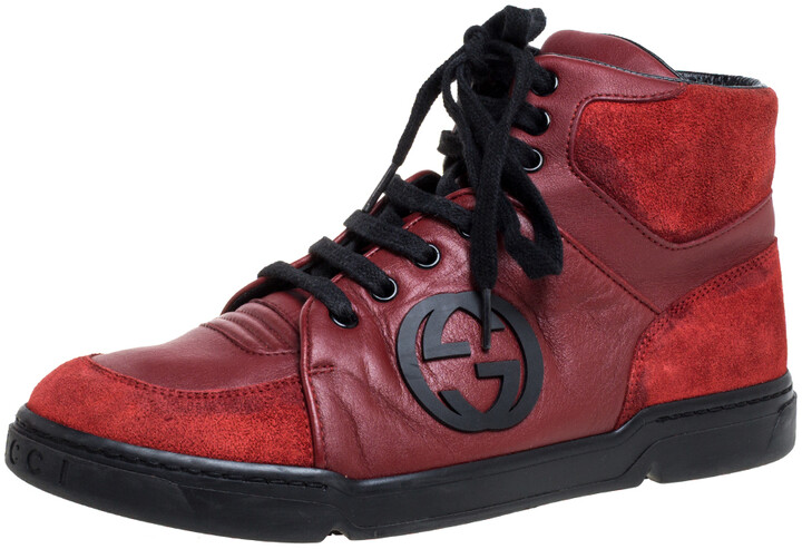 Panter Registrering Forkæl dig Gucci Men Red Shoes | Shop the world's largest collection of fashion |  ShopStyle