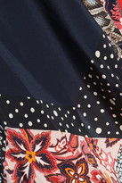 Thumbnail for your product : Roberto Cavalli Printed Silk Mini Skirt