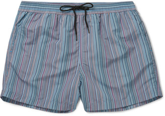 Paul Smith Mid-Length Striped Swim Shorts