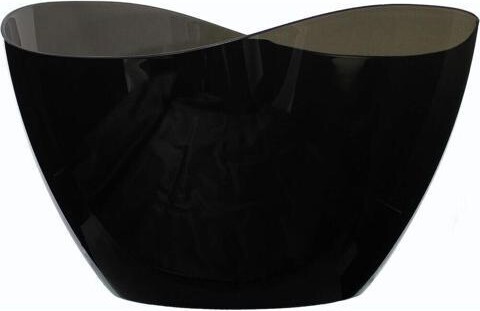 Prodyne Ab-55-B Black Wave Party Tub