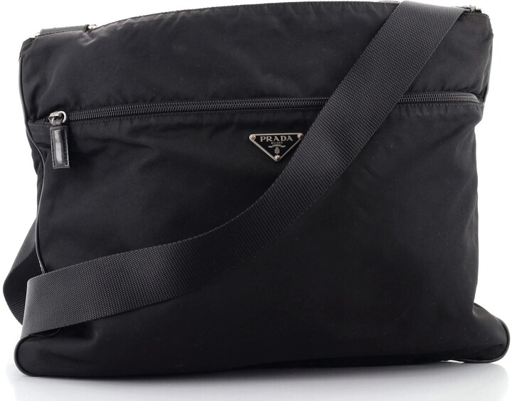 Prada Front Pocket Messenger Bag Tessuto Large ShopStyle