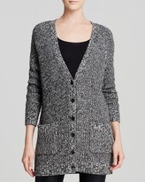 Thumbnail for your product : Autumn Cashmere Cardigan - Tweed Boyfriend Elbow Patch