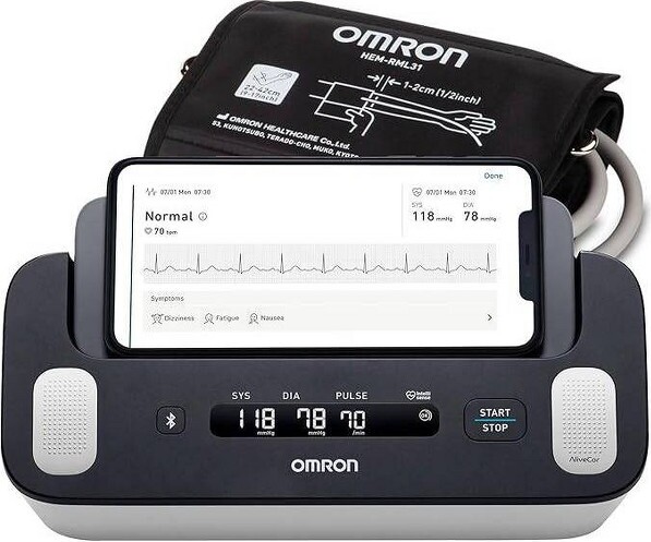 Omron Complete 2-in-1 Upper Arm Blood Pressure Monitor and 1-Lead ECG Monitor (BP7900)