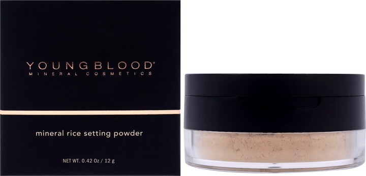 Young Blood Mineral Rice Setting Powder - Medium by Youngblood for Women - 0.42 oz Powder