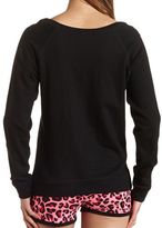 Thumbnail for your product : Charlotte Russe Pullover Graphic Sweatshirt