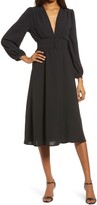 Thumbnail for your product : Fraiche by J Empire Waist Long Sleeve Dress