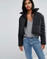 Thumbnail for your product : Only Cropped Puffer Jacket