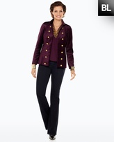 Thumbnail for your product : Chico's Military Velvet Jacket