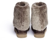 Thumbnail for your product : Nobrand 'Yorki' shearling wedge boots