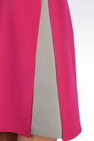 Thumbnail for your product : Giorgio Armani Silk Poplin Dress With Two-Color Details