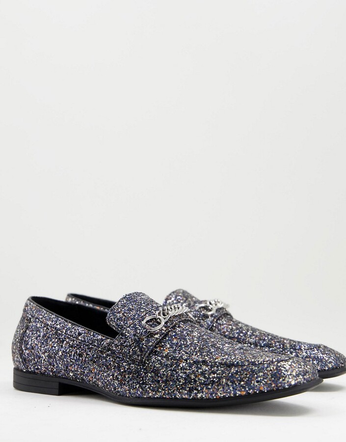 Men Glitter Loafers | Shop the world's largest collection of fashion |  ShopStyle UK