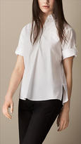 Thumbnail for your product : Burberry Short Sleeve Cotton Tunic