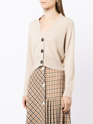 Pringle Cropped Button-Up Cardigan