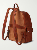Thumbnail for your product : Brunello Cucinelli Full-Grain Leather Backpack - Men - Brown