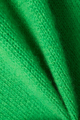 The Elder Statesman Cashmere Turtleneck Sweater - Green