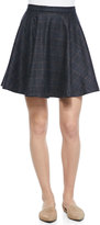 Thumbnail for your product : Joie Ivanna A-Line Plaid Swingy Skirt