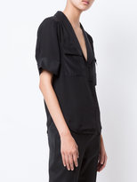 Thumbnail for your product : Frame Denim chest pockets shortsleeved shirt