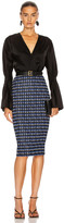 Thumbnail for your product : Victoria Beckham Pencil Skirt in Cobalt Black | FWRD