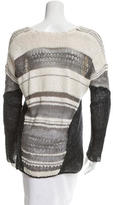Thumbnail for your product : Helmut Lang Silk Open Knit Sweater
