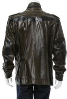 Thumbnail for your product : Dolce & Gabbana Leather Utility Jacket w/ Tags