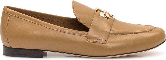 Tory Burch Eleanor Logo Plaque Loafers
