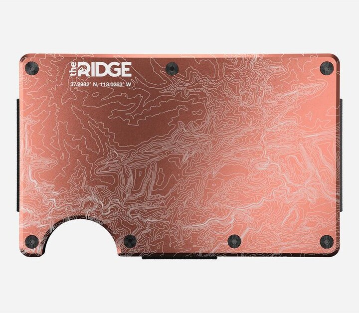 the Ridge Aluminum The Narrows Topographic Wallet - ShopStyle