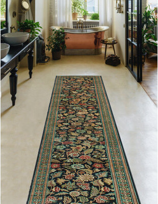 Noori Rug Pak-Persian Egerton Black Runner