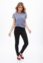 Thumbnail for your product : Forever 21 Burnout Crew Neck Tee