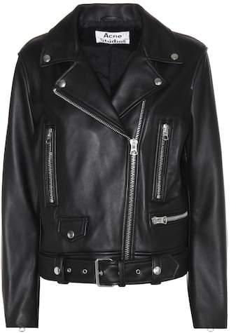 Acne Studios Mock leather jacket - ShopStyle